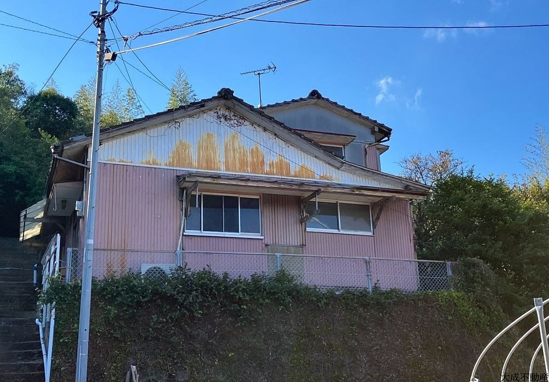 価格を下げて再募集です！高台です！移住の方やスローライフに最適です！！オーシャンビューで生活してみませんか？